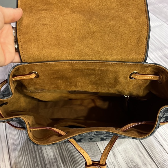 Coach Bags Coach Kleo Backpack In Signature Chambray Poshmark